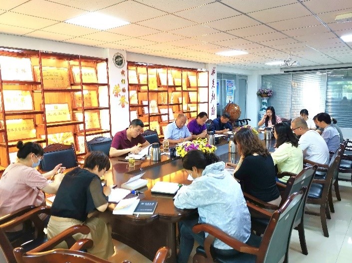 學院開展黨史學習教育“學黨史·強黨性·提能力”讀書班第八次學習研討